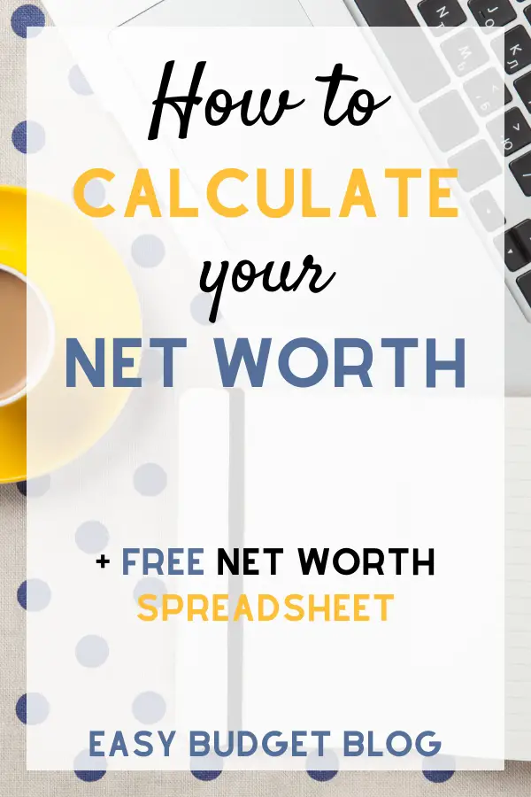 net worth Pinterest pin