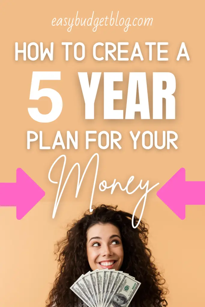 5 year financial plan pin image